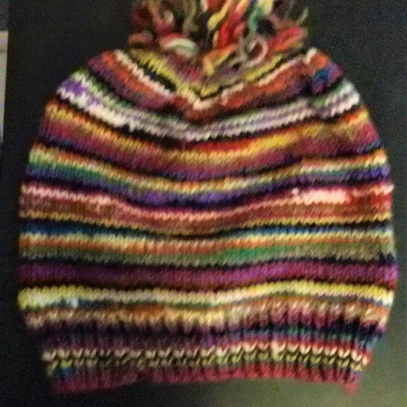 KTS 100% Wool Colorful Hat - Picture 1 of 5